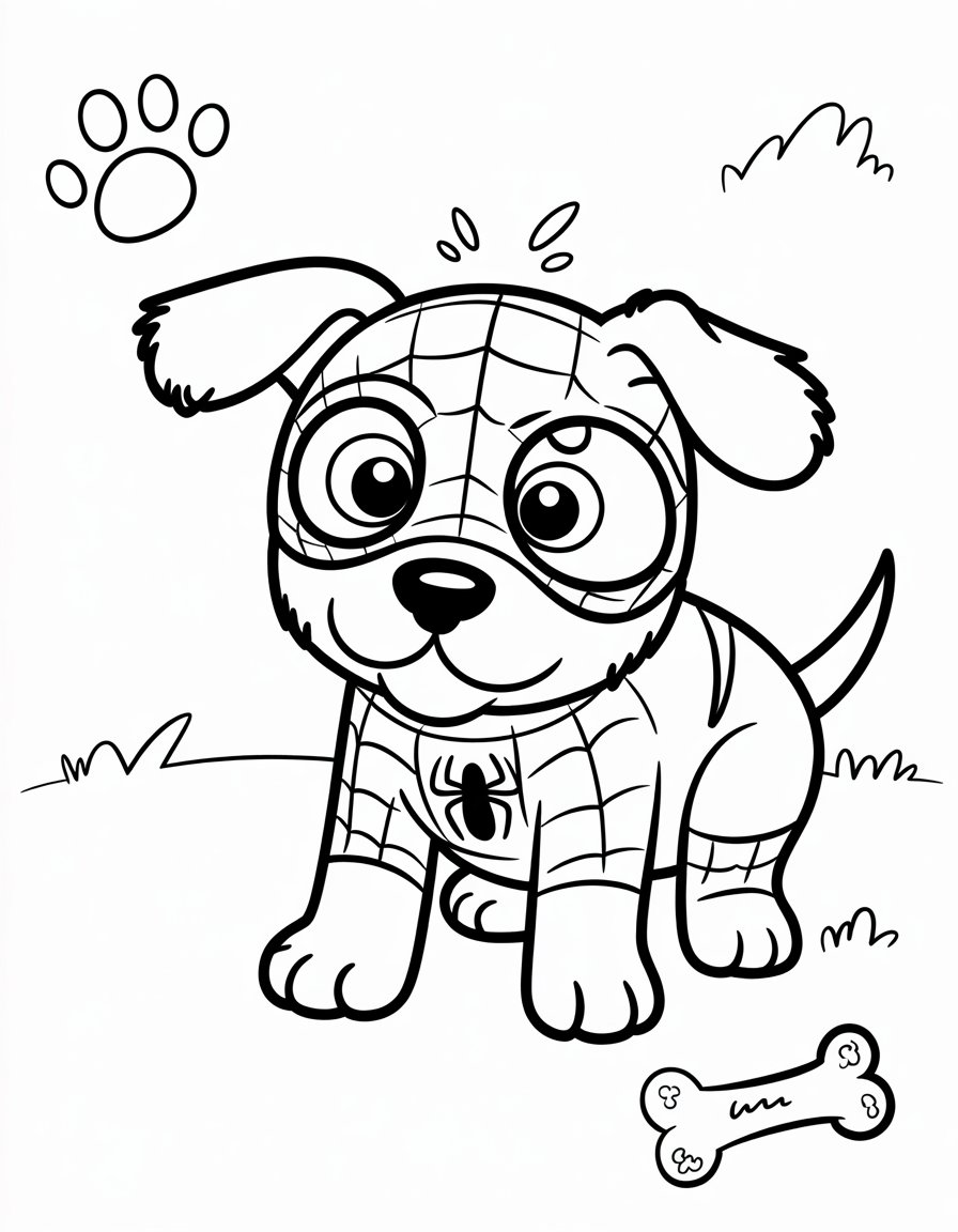Spider-Man Puppy